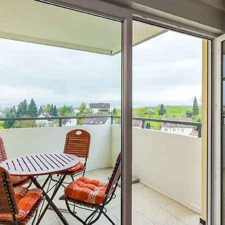 Ferienwohnung Mit Sudbalkon Und Herrlichem See- Und Alpenblick Apartman